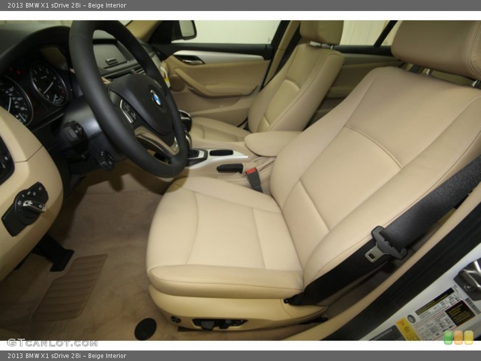 Beige Interior Front Seat for the 2013 BMW X1 sDrive 28i #70782257