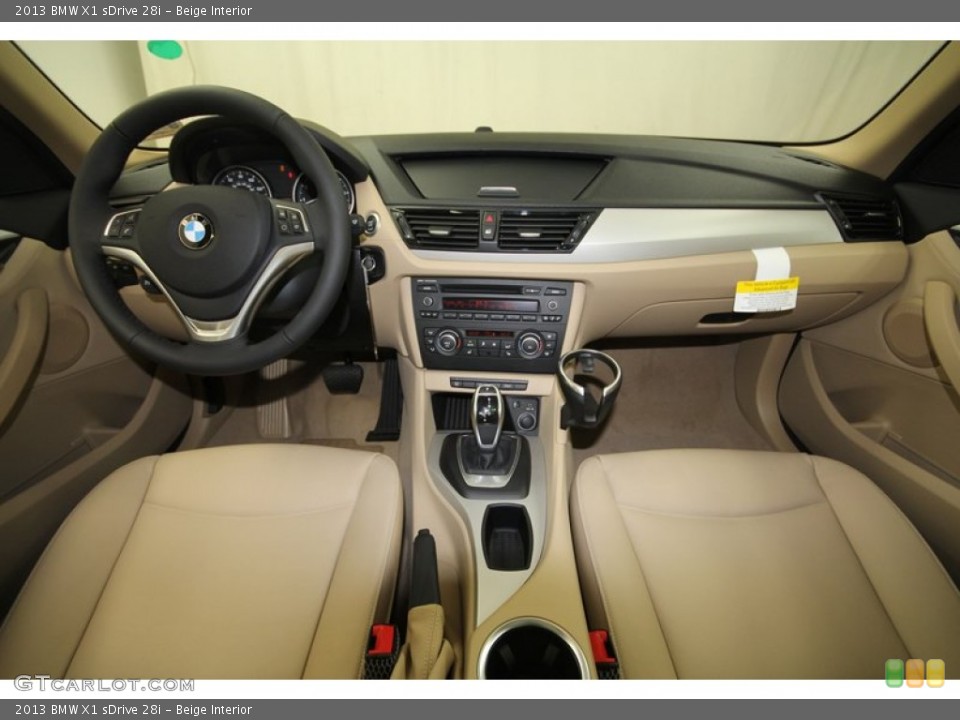 Beige Interior Dashboard for the 2013 BMW X1 sDrive 28i #70782266
