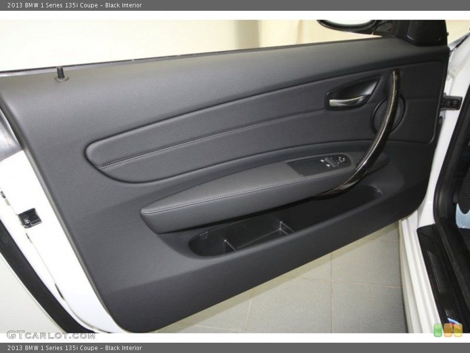 Black Interior Door Panel for the 2013 BMW 1 Series 135i Coupe #70782779