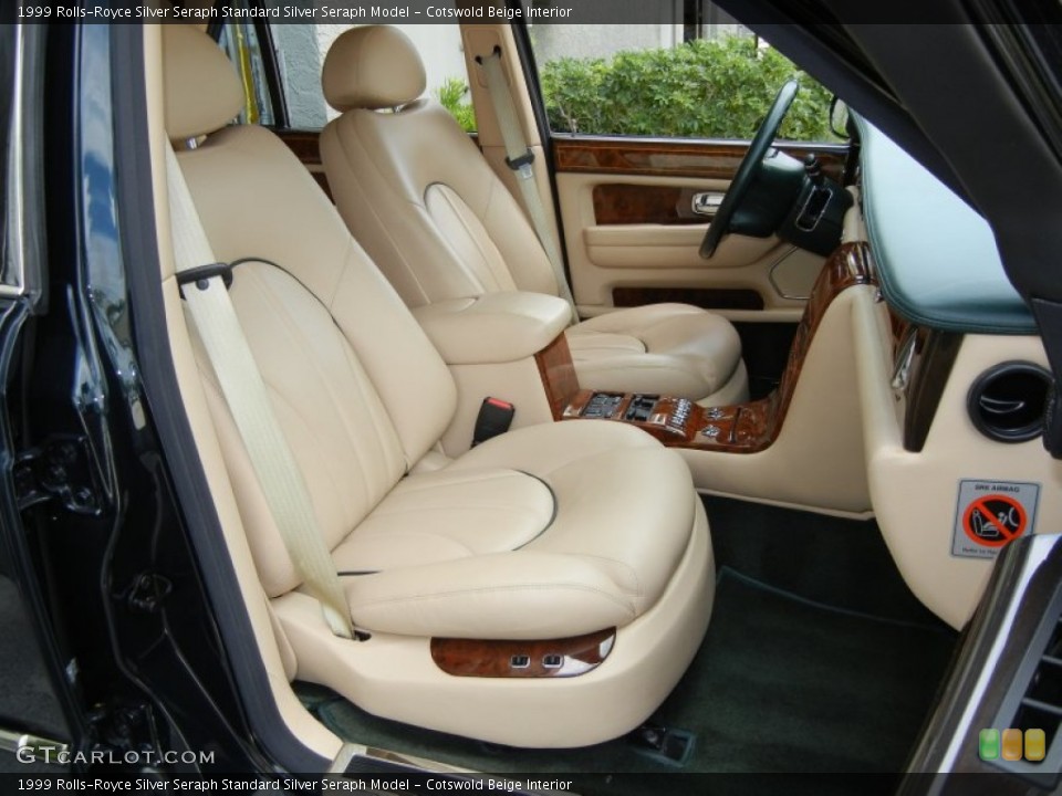 Cotswold Beige Interior Front Seat for the 1999 Rolls-Royce Silver Seraph  #70784699