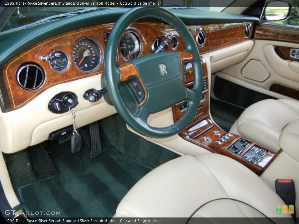 Cotswold Beige 1999 Rolls-Royce Silver Seraph Interiors