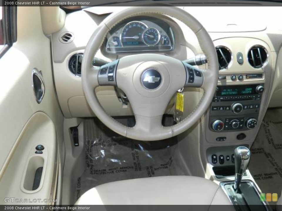 Cashmere Beige Interior Steering Wheel for the 2008 Chevrolet HHR LT #70787333