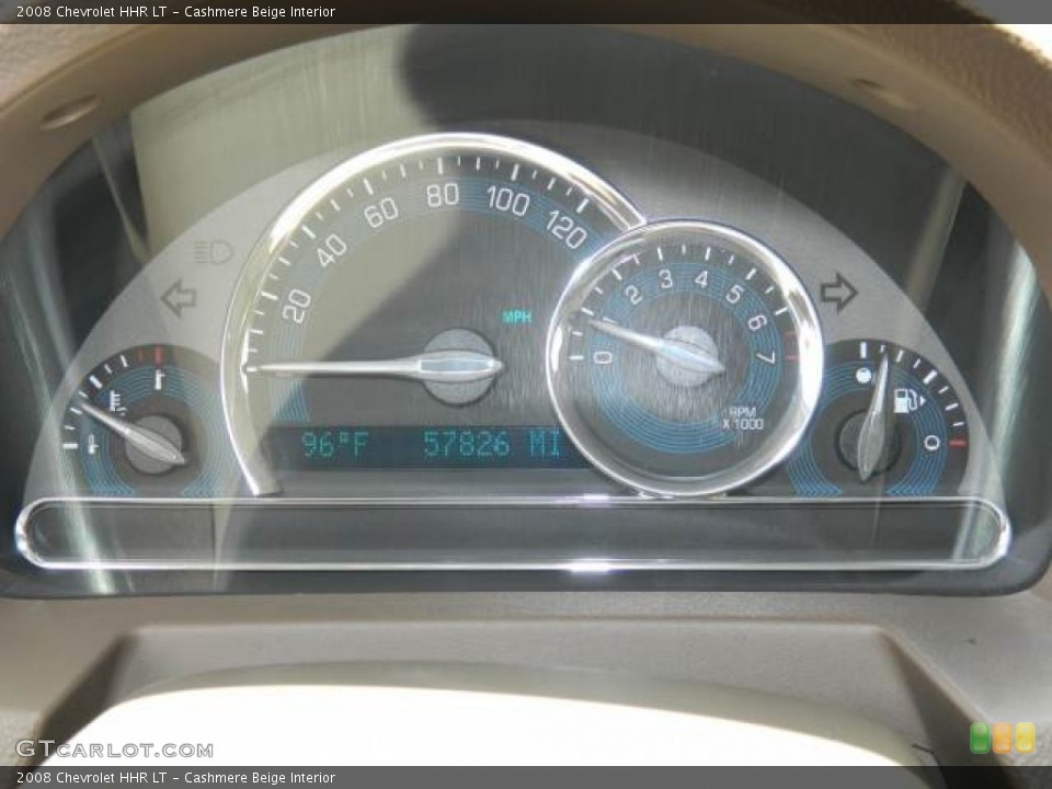 Cashmere Beige Interior Gauges for the 2008 Chevrolet HHR LT #70787393