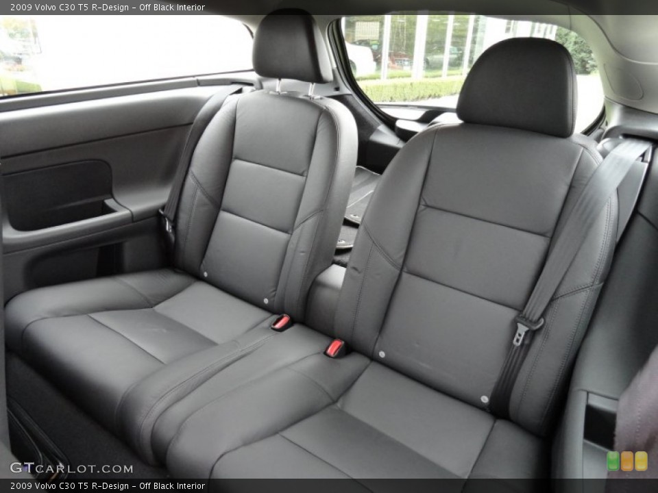 Off Black 2009 Volvo C30 Interiors