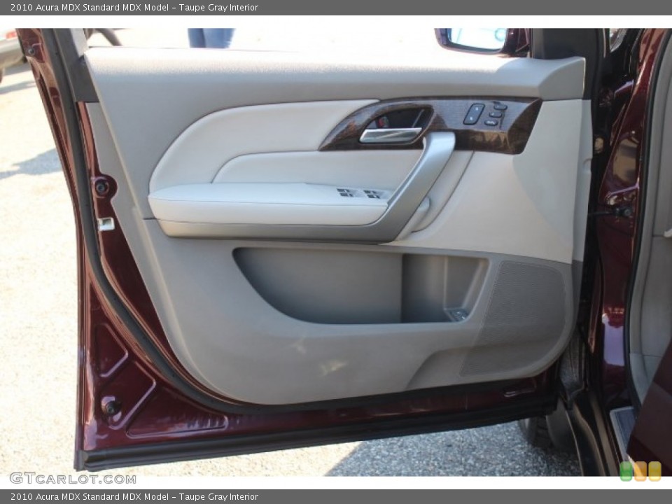 Taupe Gray Interior Door Panel for the 2010 Acura MDX  #70791188