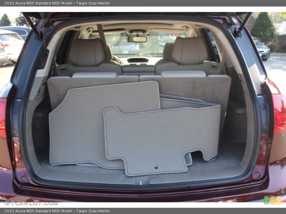 Taupe Gray Interior Trunk for the 2010 Acura MDX  #70791284