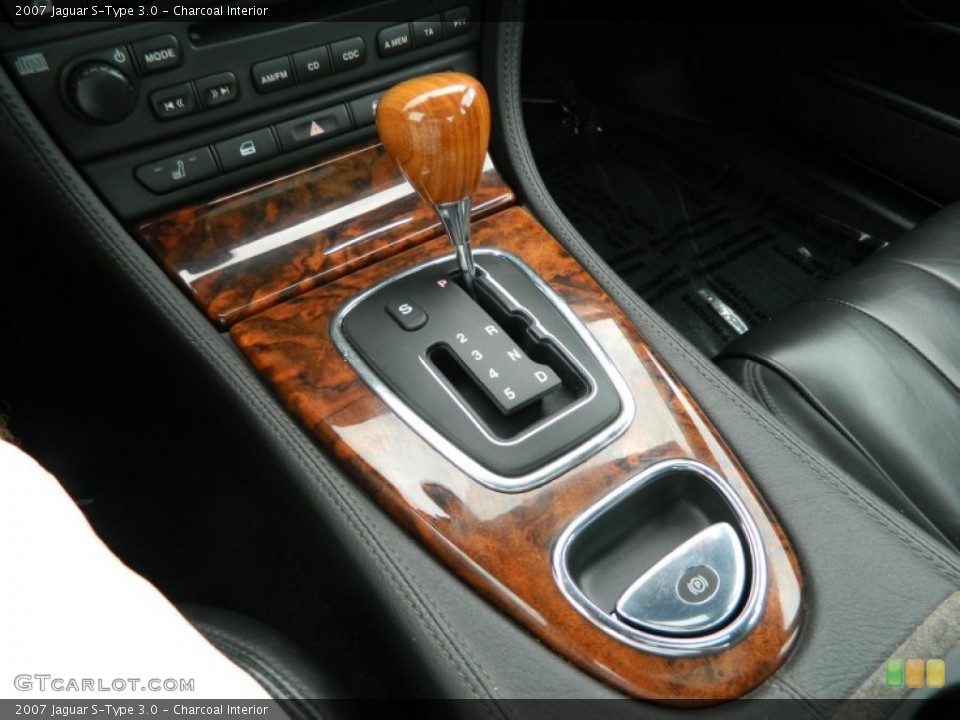 Charcoal Interior Transmission for the 2007 Jaguar S-Type 3.0 #70793159