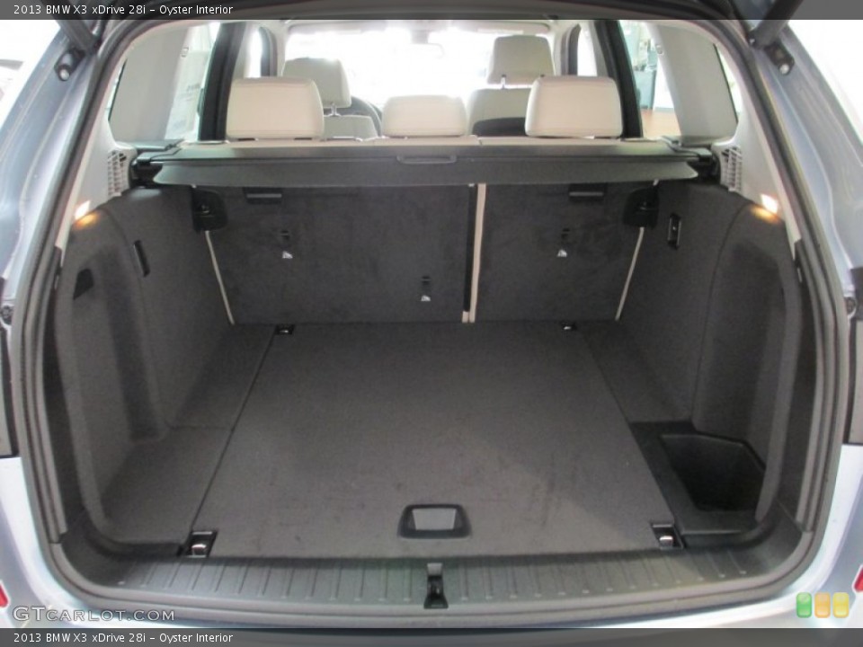 Oyster Interior Trunk for the 2013 BMW X3 xDrive 28i #70793477