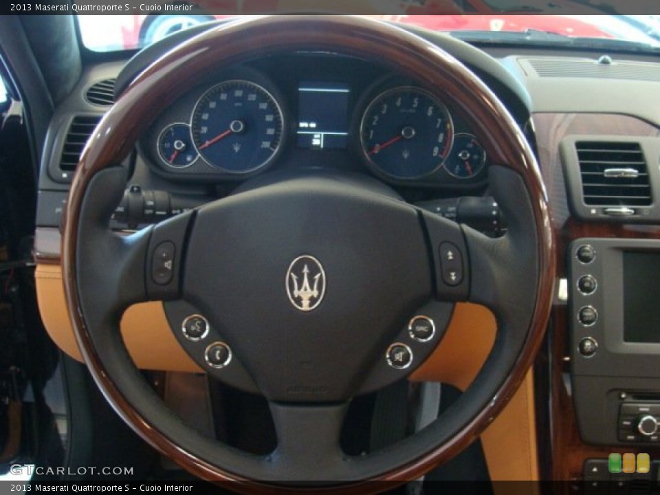 Cuoio Interior Steering Wheel for the 2013 Maserati Quattroporte S #70795676