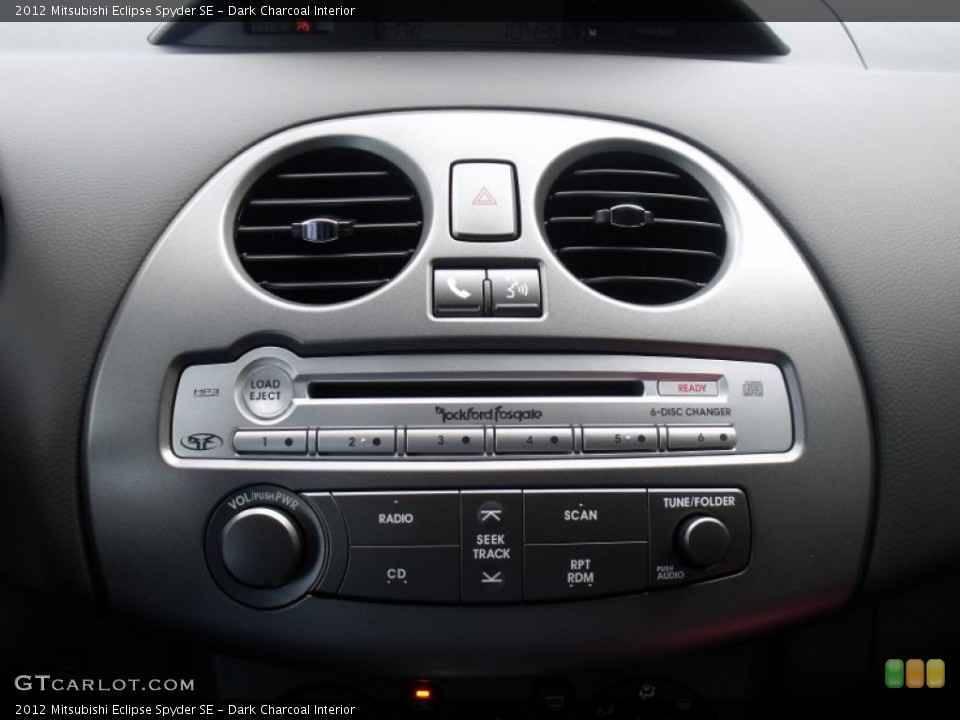 Dark Charcoal Interior Audio System for the 2012 Mitsubishi Eclipse Spyder SE #70796027