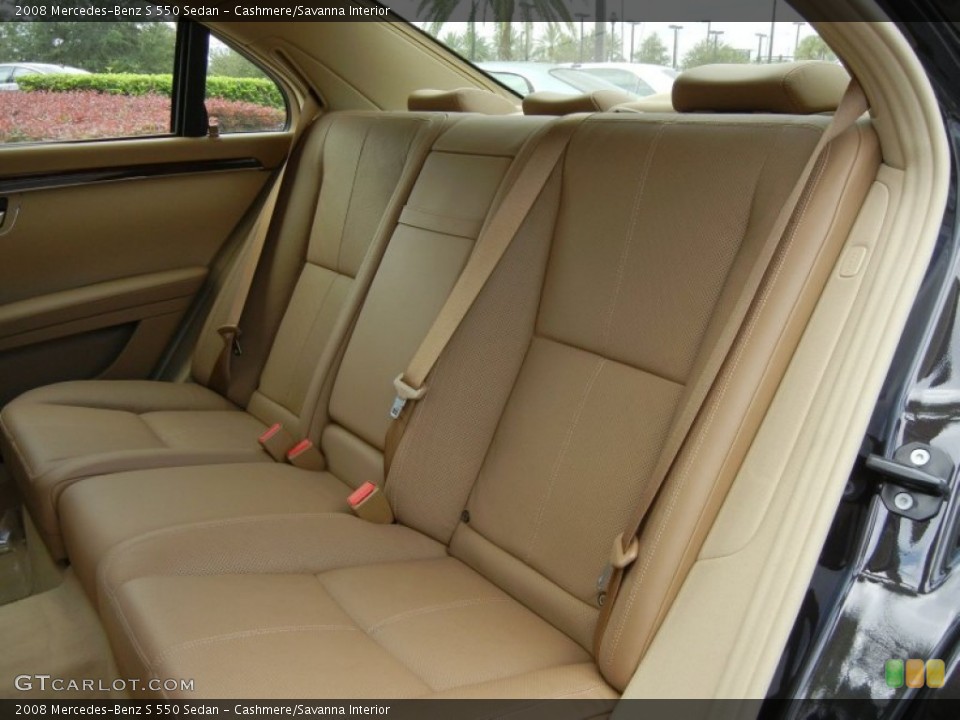 Cashmere/Savanna Interior Photo for the 2008 Mercedes-Benz S 550 Sedan #70798181