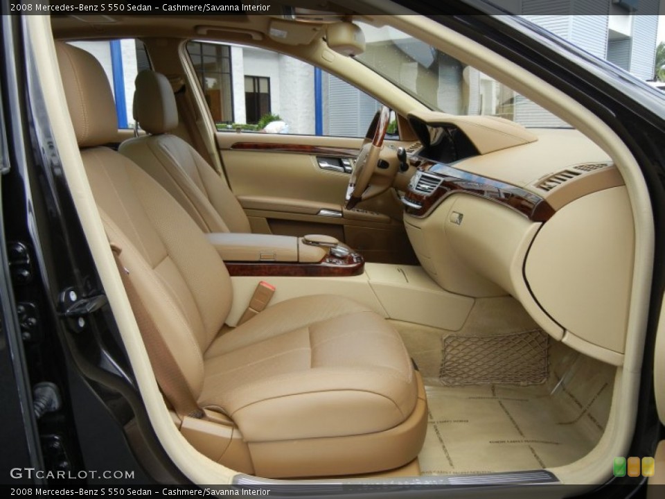 Cashmere/Savanna Interior Photo for the 2008 Mercedes-Benz S 550 Sedan #70798214