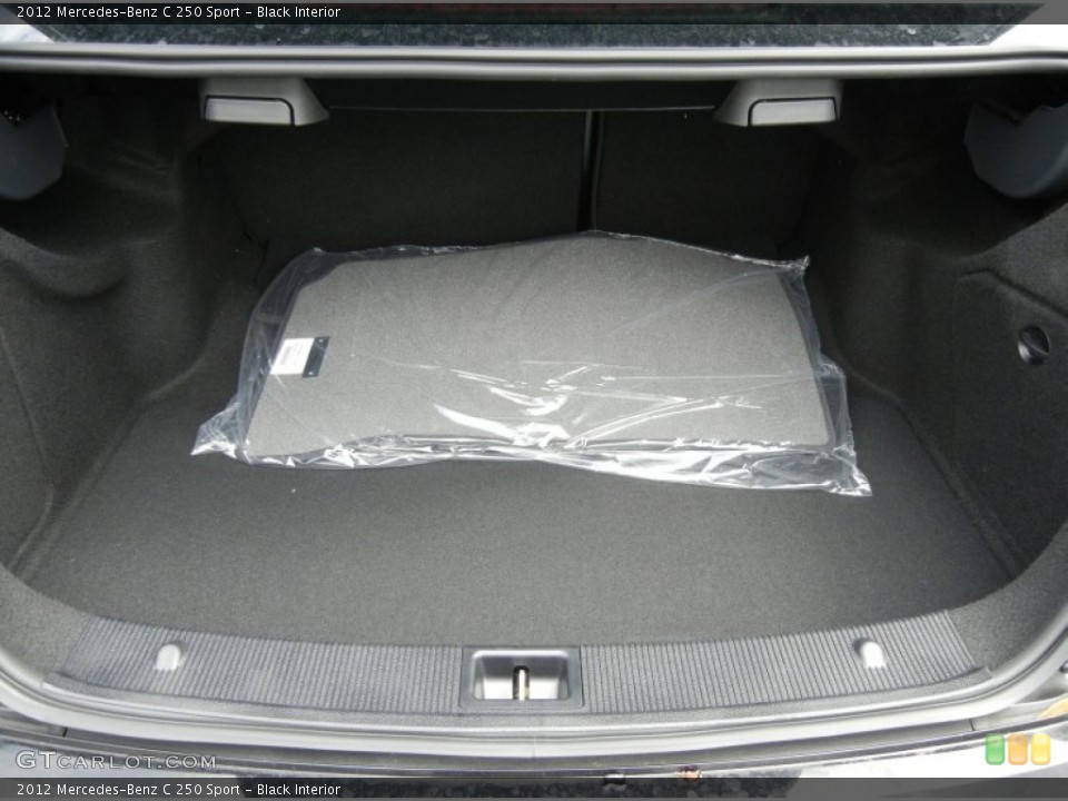 Black Interior Trunk for the 2012 Mercedes-Benz C 250 Sport #70798451