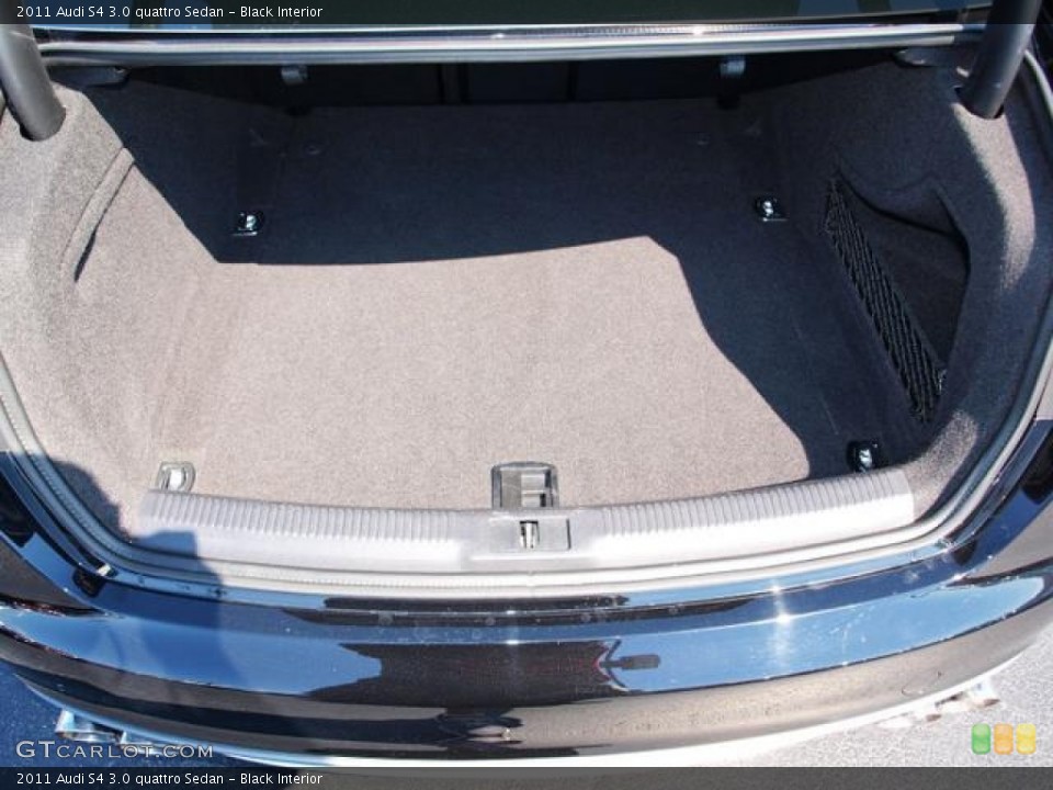 Black Interior Trunk for the 2011 Audi S4 3.0 quattro Sedan #70799060