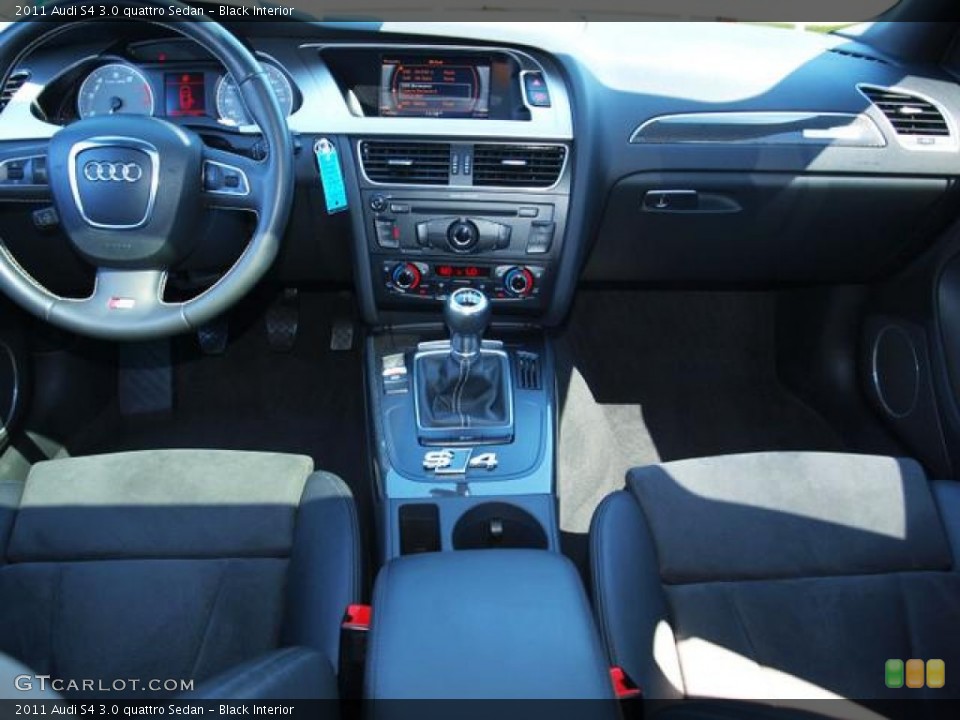 Black Interior Dashboard for the 2011 Audi S4 3.0 quattro Sedan #70799098