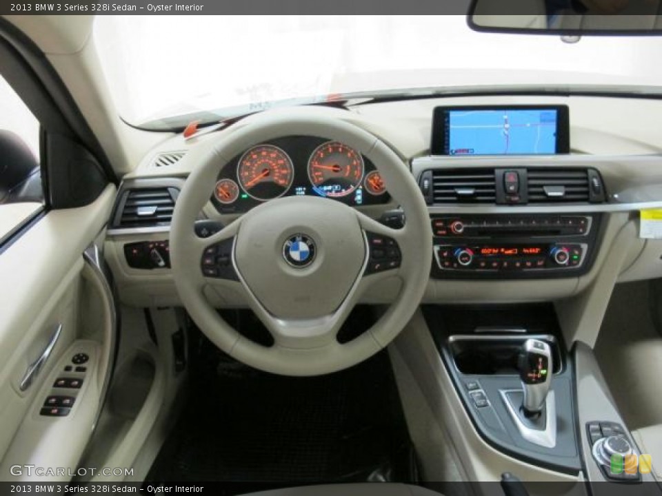 Oyster Interior Dashboard for the 2013 BMW 3 Series 328i Sedan #70799921