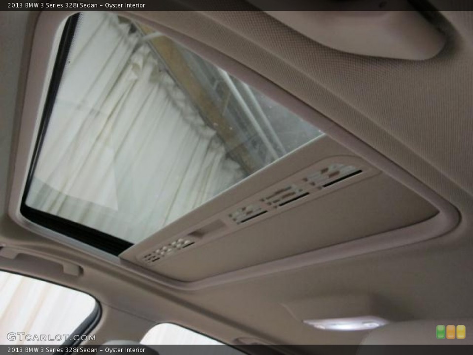 Oyster Interior Sunroof for the 2013 BMW 3 Series 328i Sedan #70799947