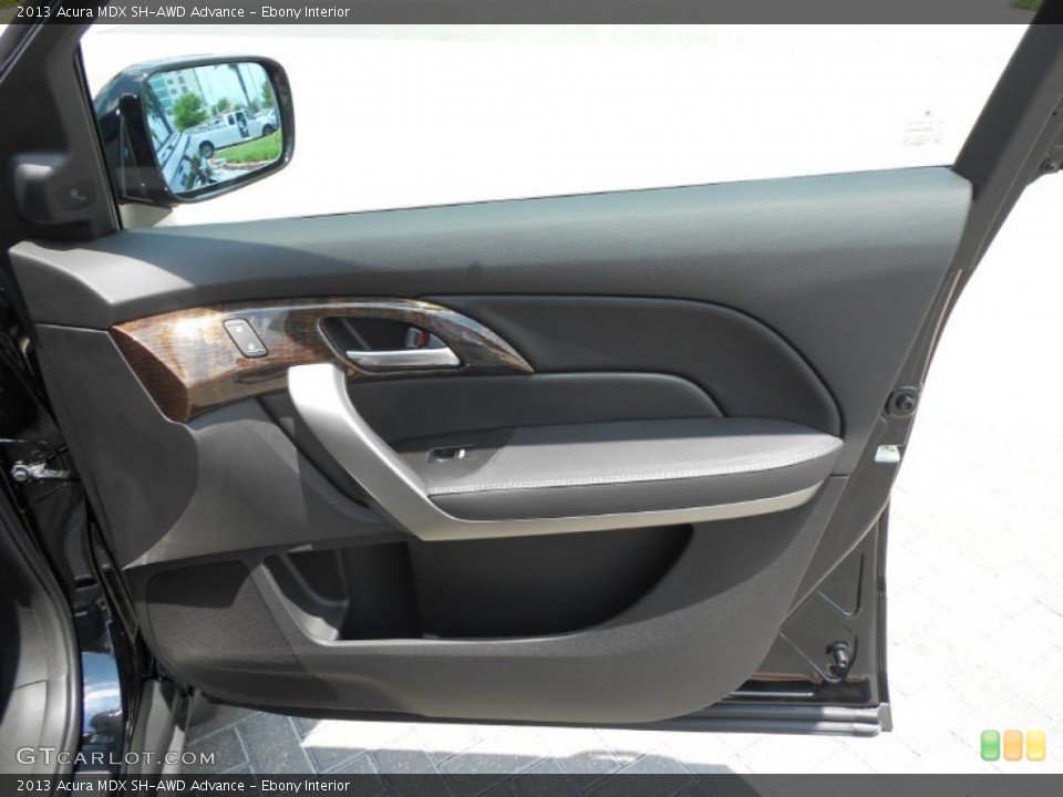 Ebony Interior Door Panel for the 2013 Acura MDX SH-AWD Advance #70802978