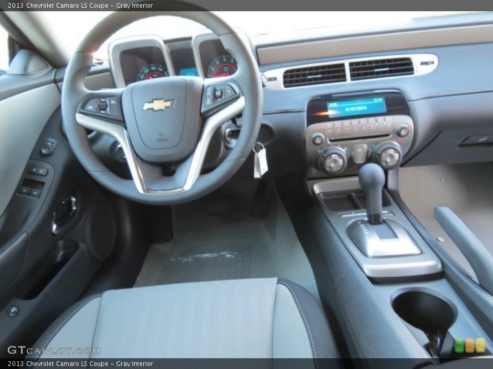 Gray Interior Dashboard for the 2013 Chevrolet Camaro LS Coupe #70804808