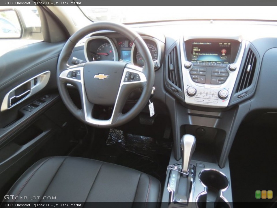 Jet Black Interior Dashboard for the 2013 Chevrolet Equinox LT #70804970