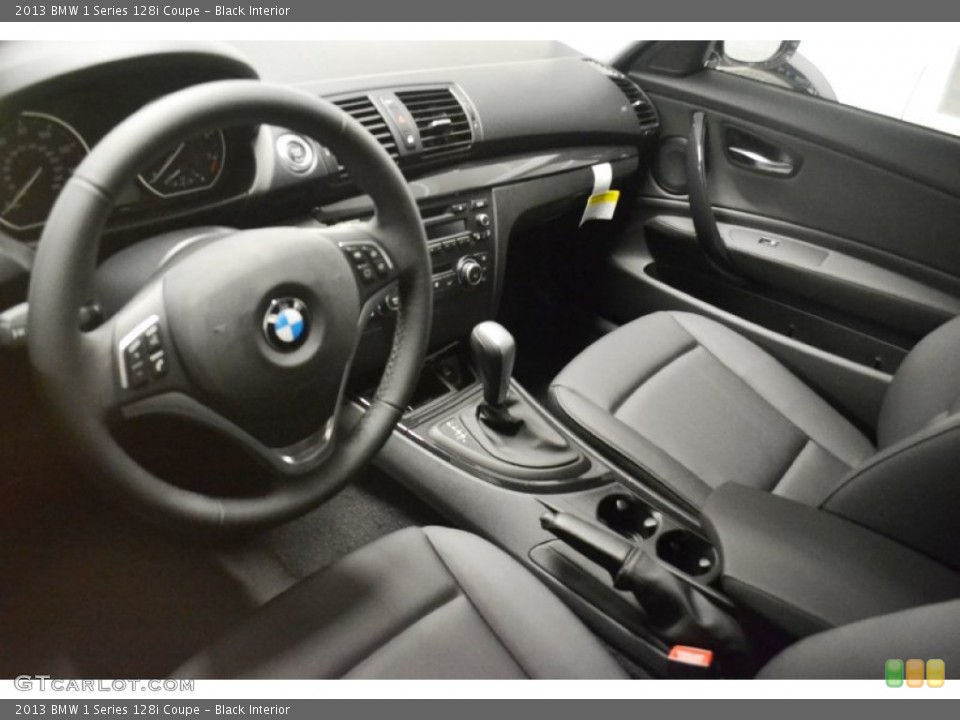 Black Interior Prime Interior for the 2013 BMW 1 Series 128i Coupe #70808807