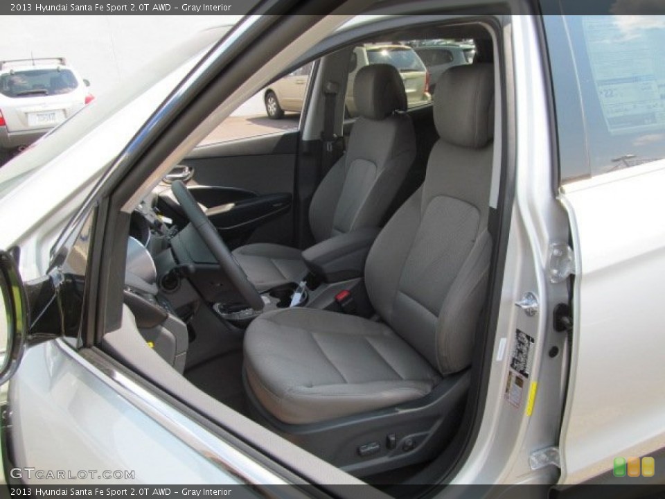 Gray Interior Photo for the 2013 Hyundai Santa Fe Sport 2.0T AWD #70812197