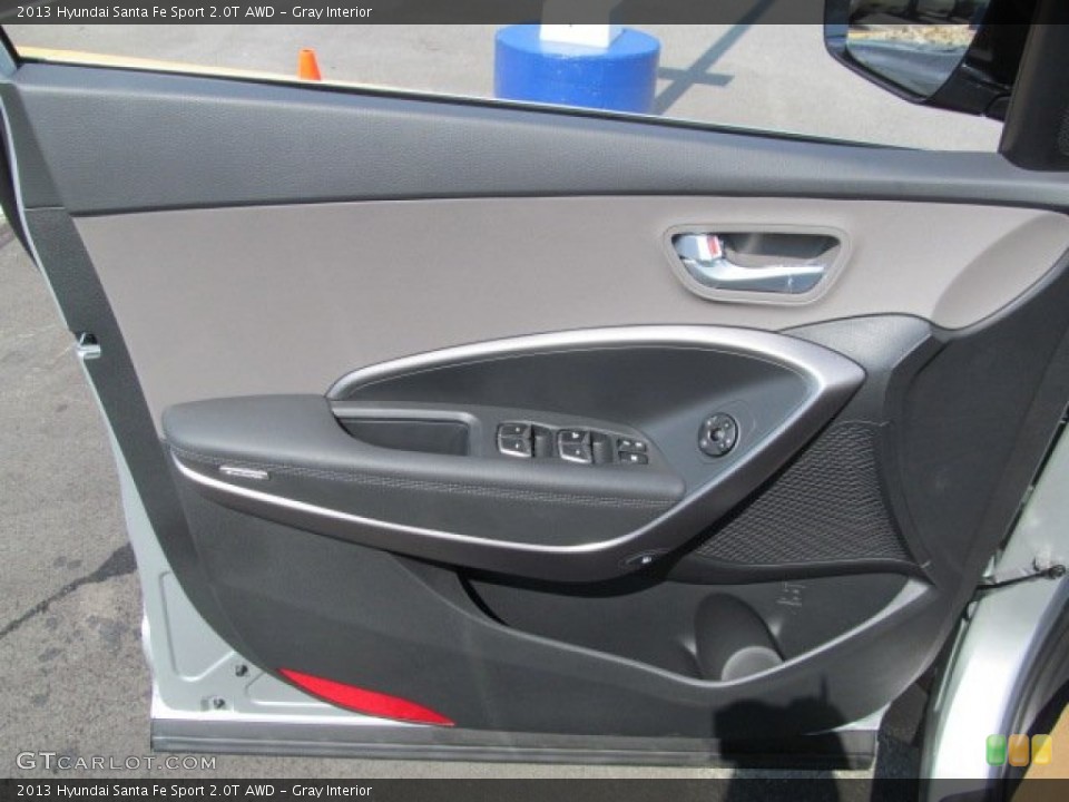 Gray Interior Door Panel for the 2013 Hyundai Santa Fe Sport 2.0T AWD #70812206