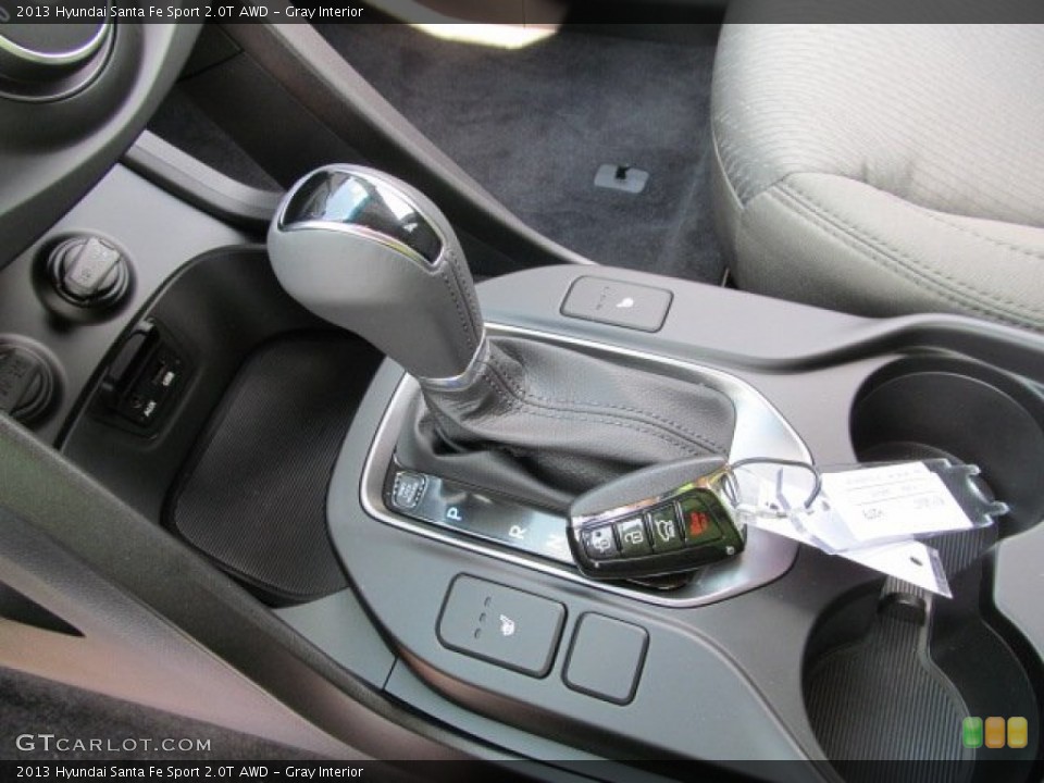 Gray Interior Transmission for the 2013 Hyundai Santa Fe Sport 2.0T AWD #70812215