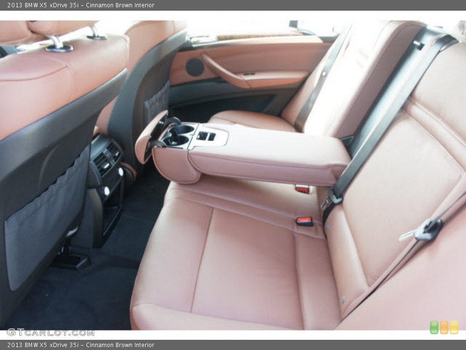 Cinnamon Brown Interior Rear Seat for the 2013 BMW X5 xDrive 35i #70815194