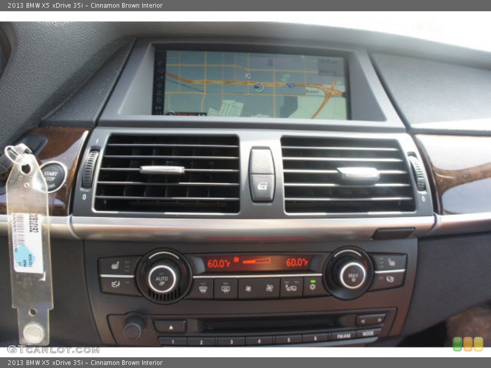 Cinnamon Brown Interior Controls for the 2013 BMW X5 xDrive 35i #70815209