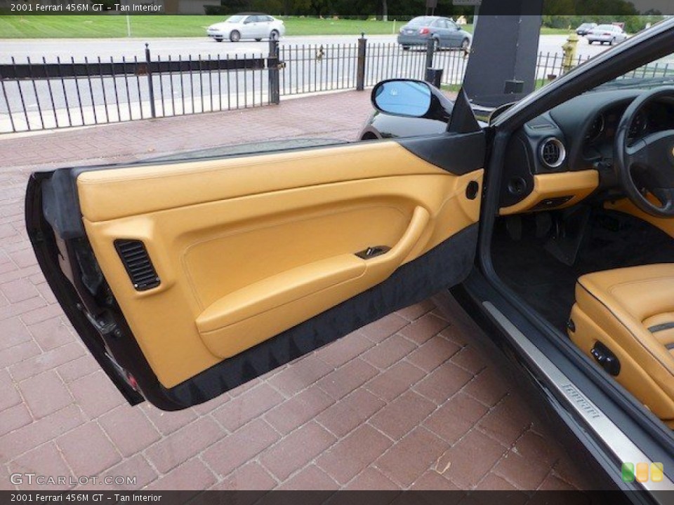 Tan Interior Door Panel for the 2001 Ferrari 456M GT #70815359