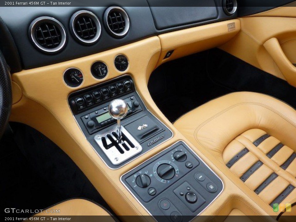 Tan Interior Transmission for the 2001 Ferrari 456M GT #70815404