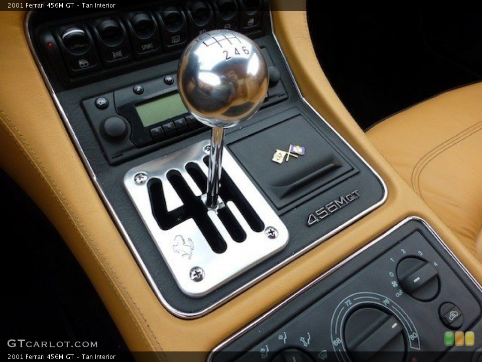 Tan Interior Transmission for the 2001 Ferrari 456M GT #70815418