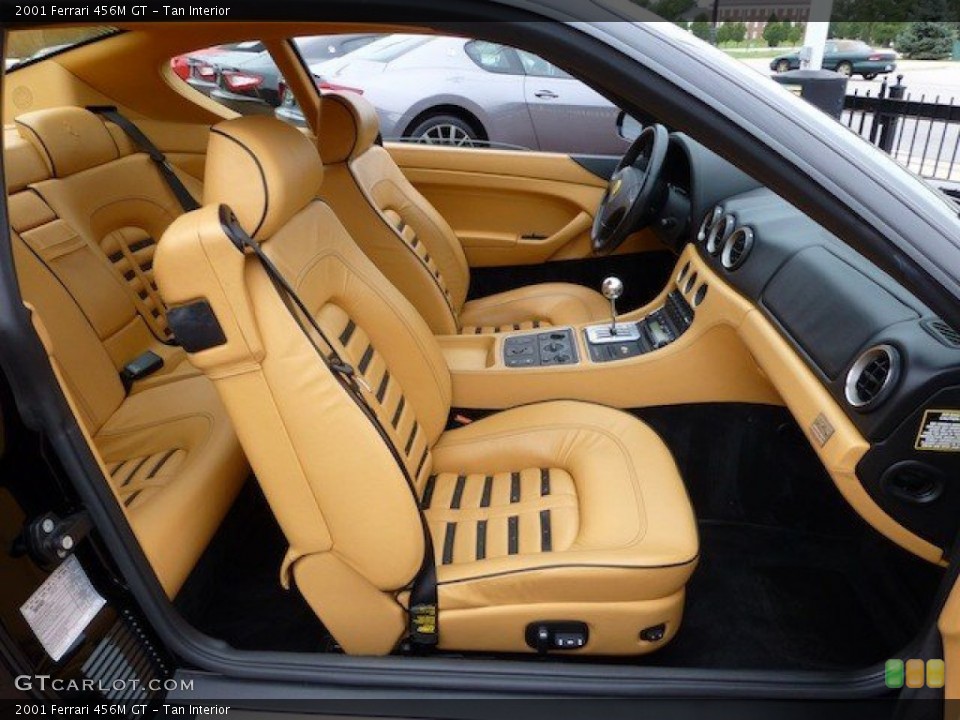 Tan Interior Photo for the 2001 Ferrari 456M GT #70815440