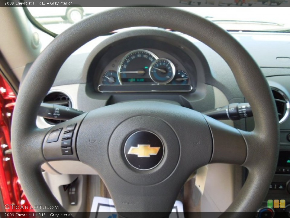 Gray Interior Steering Wheel for the 2009 Chevrolet HHR LS #70816082