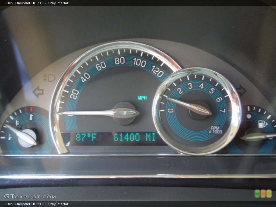 Gray Interior Gauges for the 2009 Chevrolet HHR LS #70816085