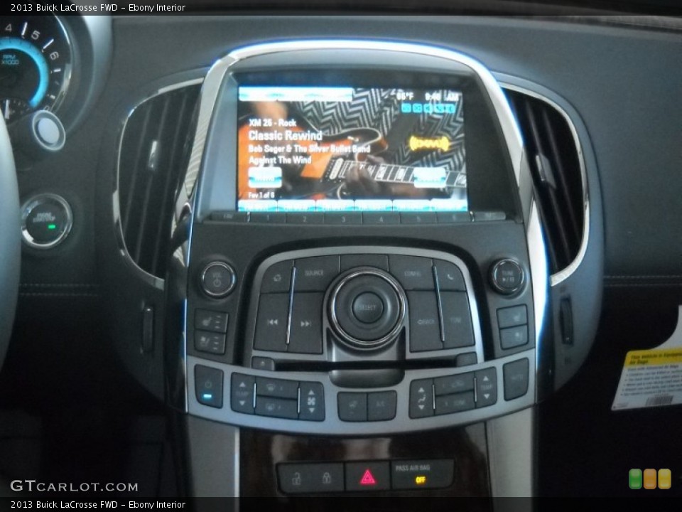 Ebony Interior Controls for the 2013 Buick LaCrosse FWD #70816433