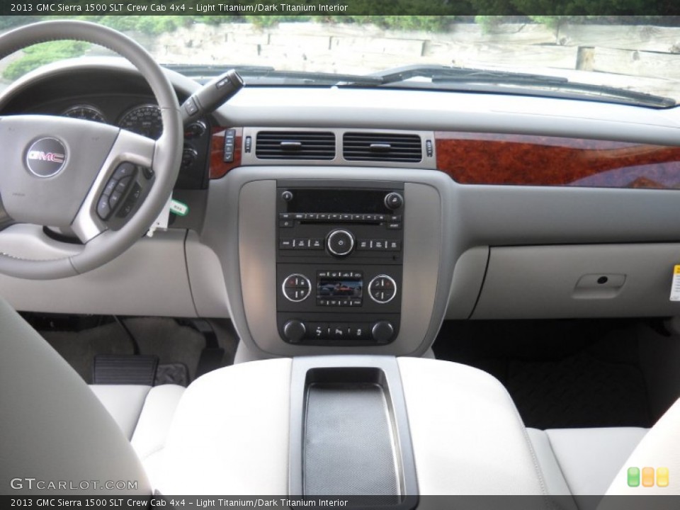 Light Titanium/Dark Titanium Interior Dashboard for the 2013 GMC Sierra 1500 SLT Crew Cab 4x4 #70816685