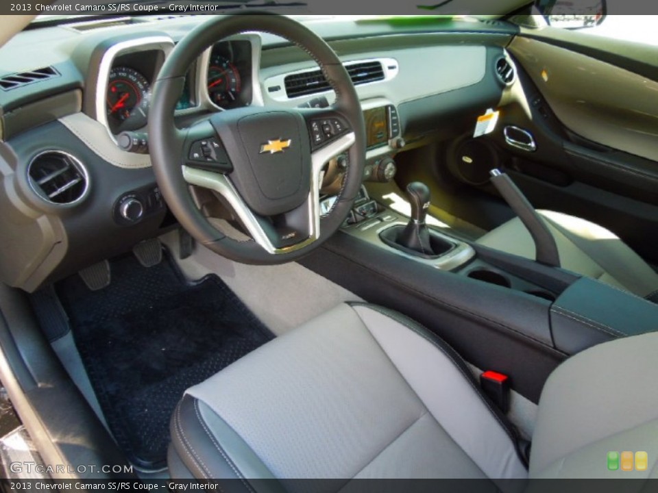 Gray Interior Prime Interior for the 2013 Chevrolet Camaro SS/RS Coupe #70817300