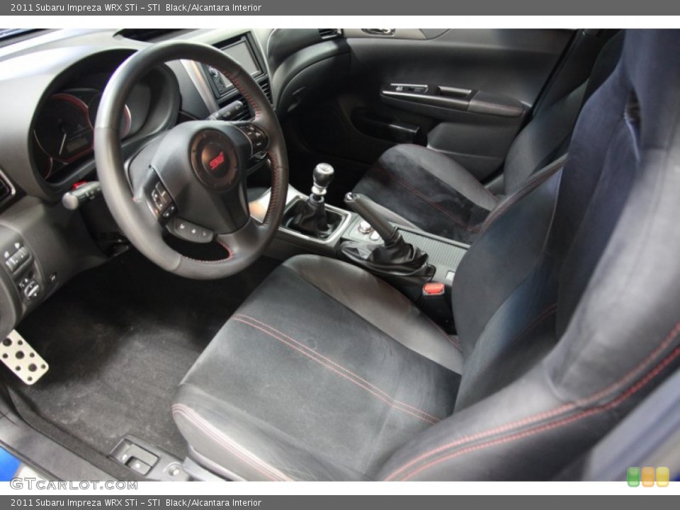 STI  Black/Alcantara Interior Photo for the 2011 Subaru Impreza WRX STi #70826448