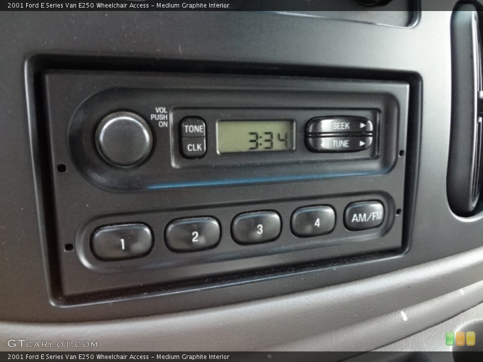 Medium Graphite Interior Controls for the 2001 Ford E Series Van E250 Wheelchair Access #70826898