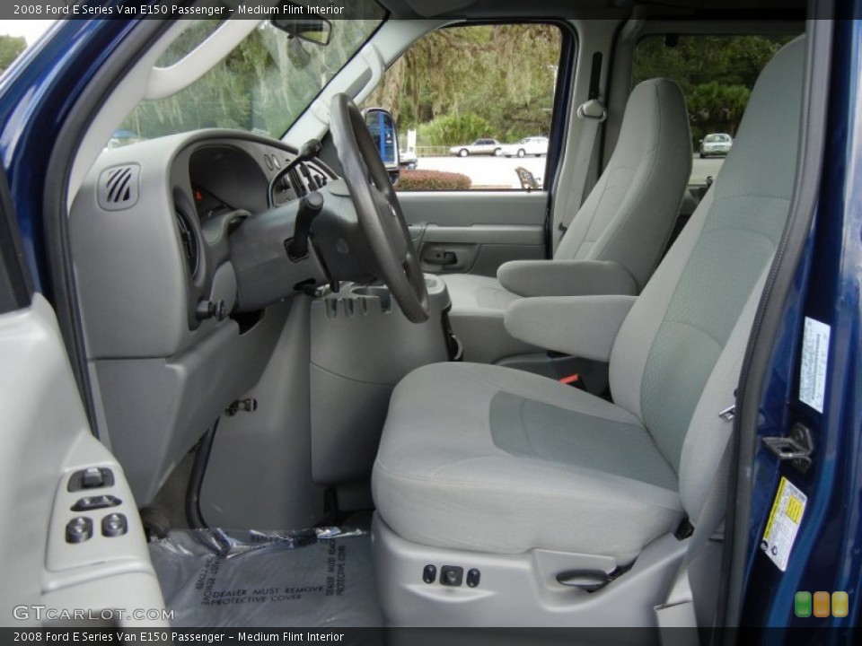 Medium Flint Interior Photo for the 2008 Ford E Series Van E150 Passenger #70827090