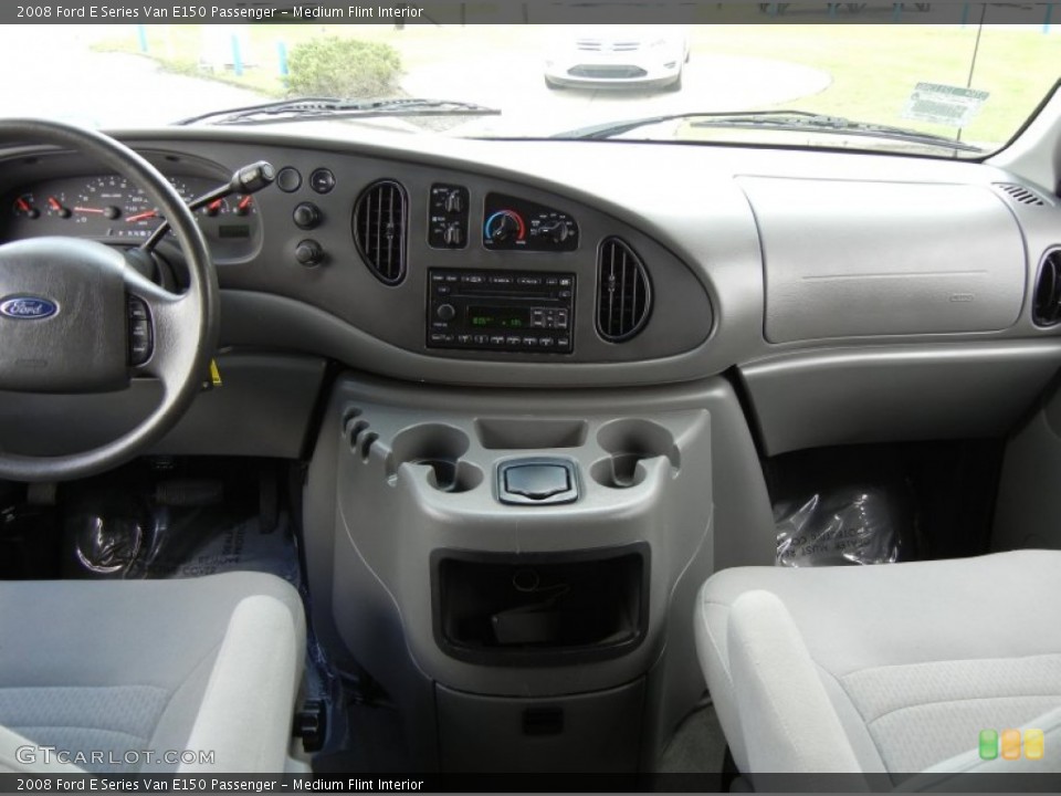 Medium Flint Interior Dashboard for the 2008 Ford E Series Van E150 Passenger #70827156