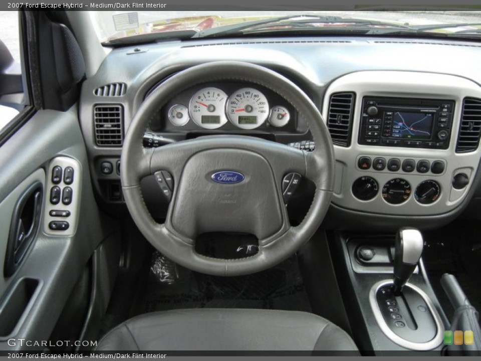 Medium/Dark Flint Interior Dashboard for the 2007 Ford Escape Hybrid #70827429