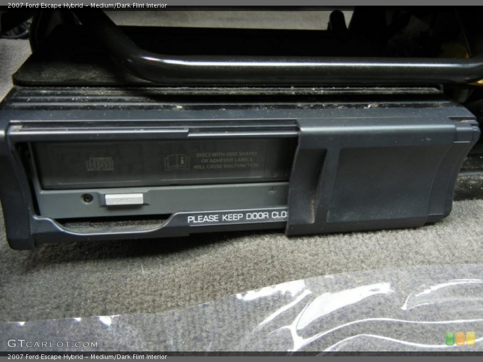 Medium/Dark Flint Interior Audio System for the 2007 Ford Escape Hybrid #70827438