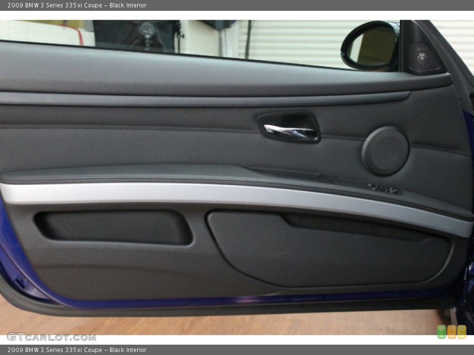 Black Interior Door Panel for the 2009 BMW 3 Series 335xi Coupe #70827711