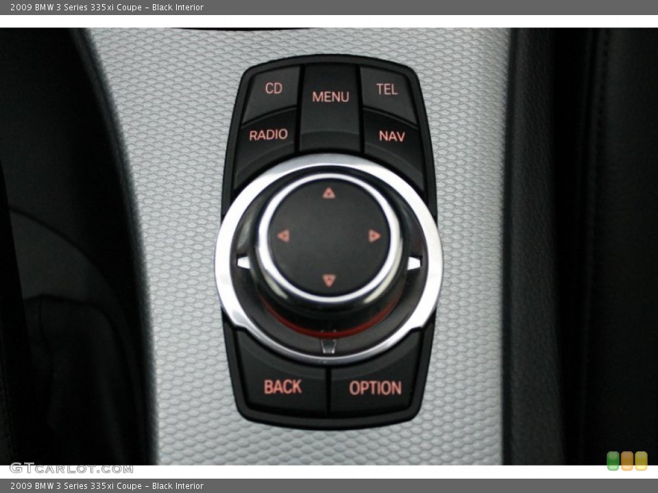 Black Interior Controls for the 2009 BMW 3 Series 335xi Coupe #70827783
