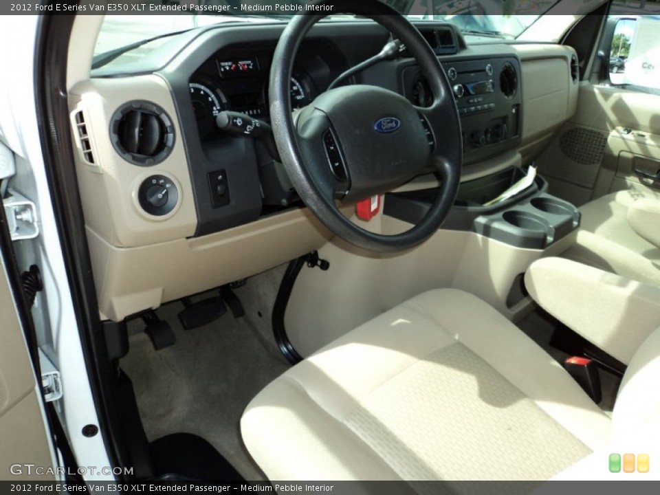 Medium Pebble Interior Photo for the 2012 Ford E Series Van E350 XLT Extended Passenger #70828038