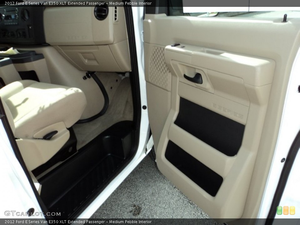 Medium Pebble Interior Door Panel for the 2012 Ford E Series Van E350 XLT Extended Passenger #70828056