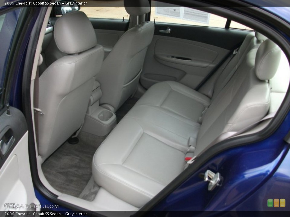 Gray Interior Rear Seat for the 2006 Chevrolet Cobalt SS Sedan #70830336